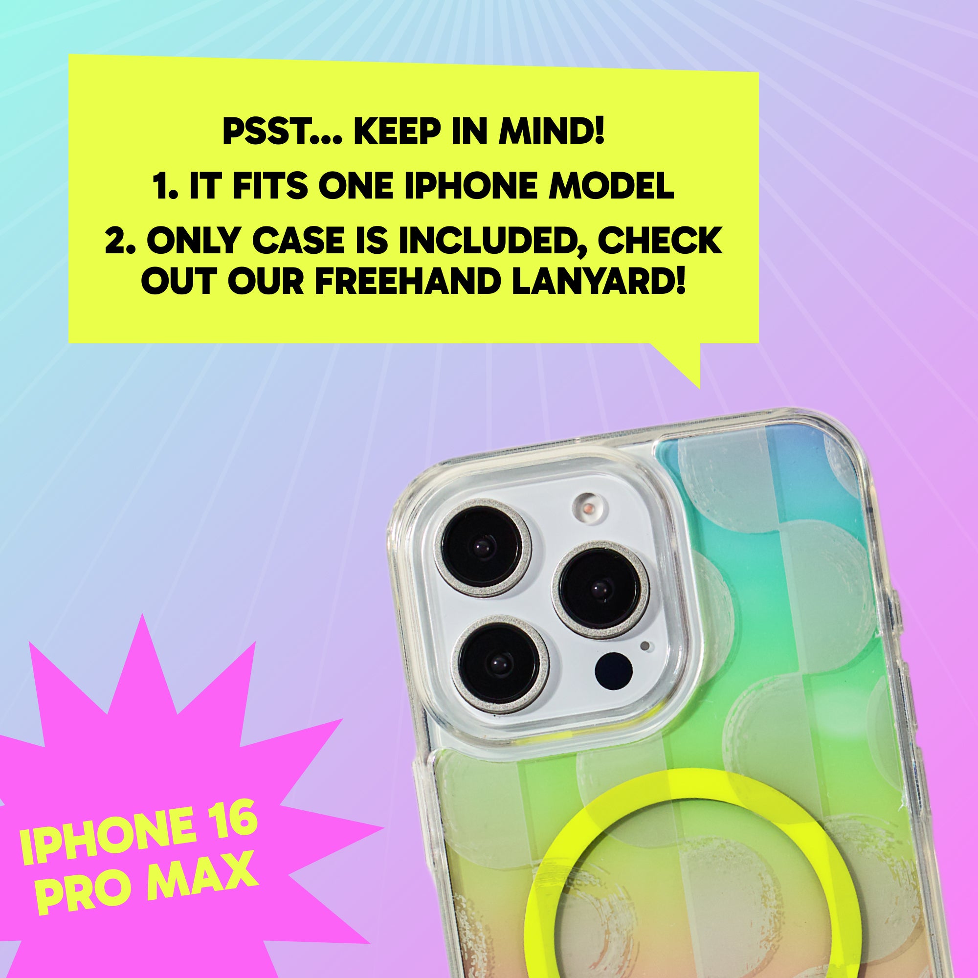 Bold Frequency & Orbit - Freehand Case + Canvas Cover Bundle
