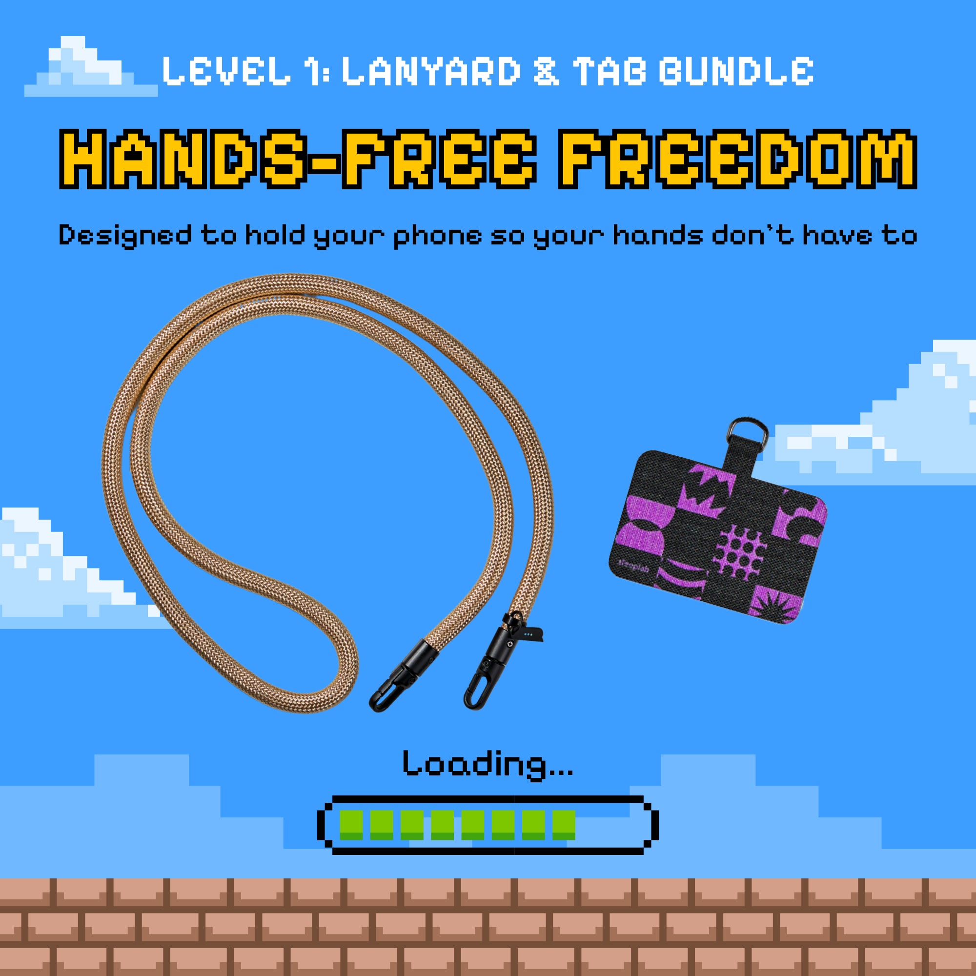 Freehand GoKit - Crossbody Phone Carry Bundle - Golden Hour