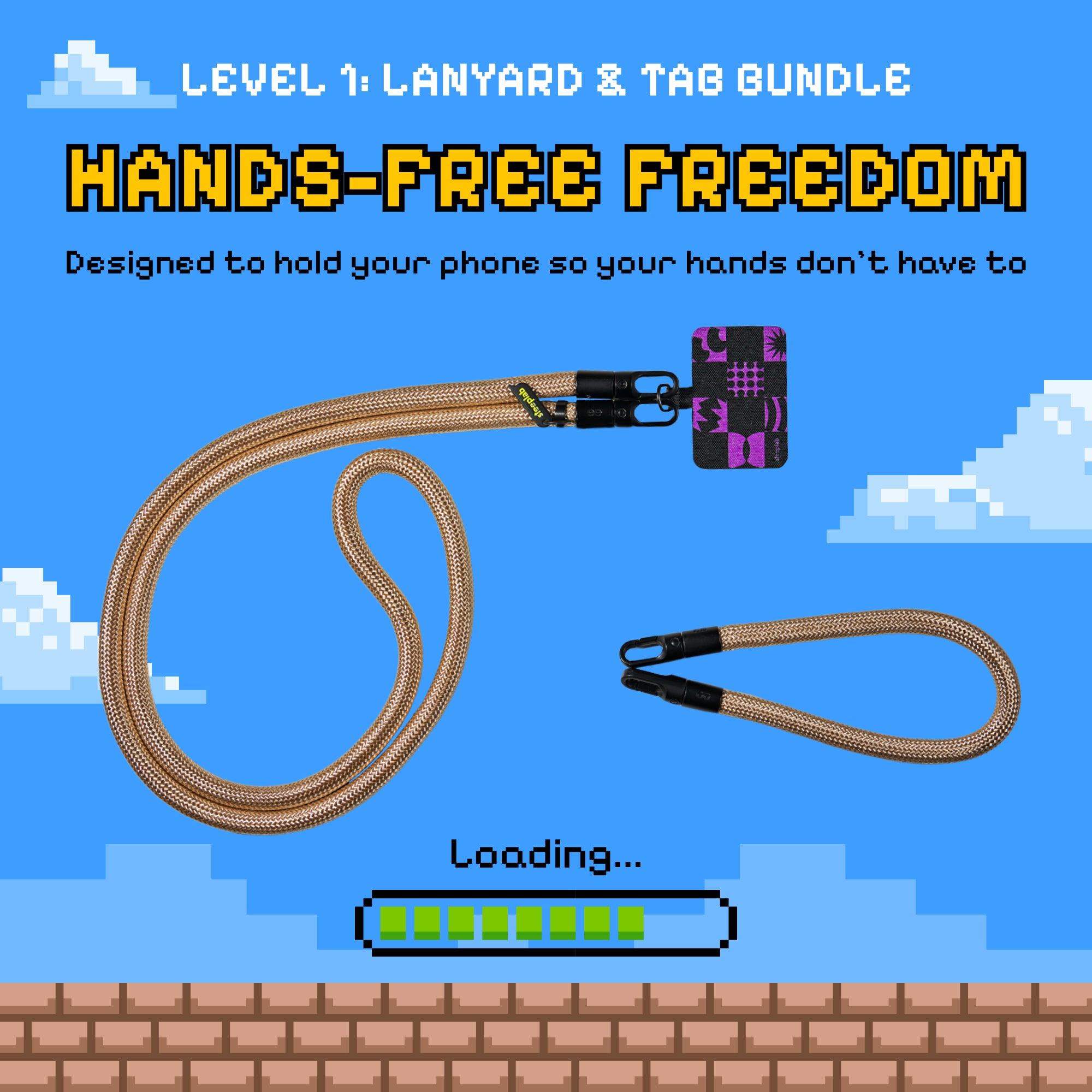 Freehand GoKit LS - Hands-Free Phone Carry Bundle - Golden Hour