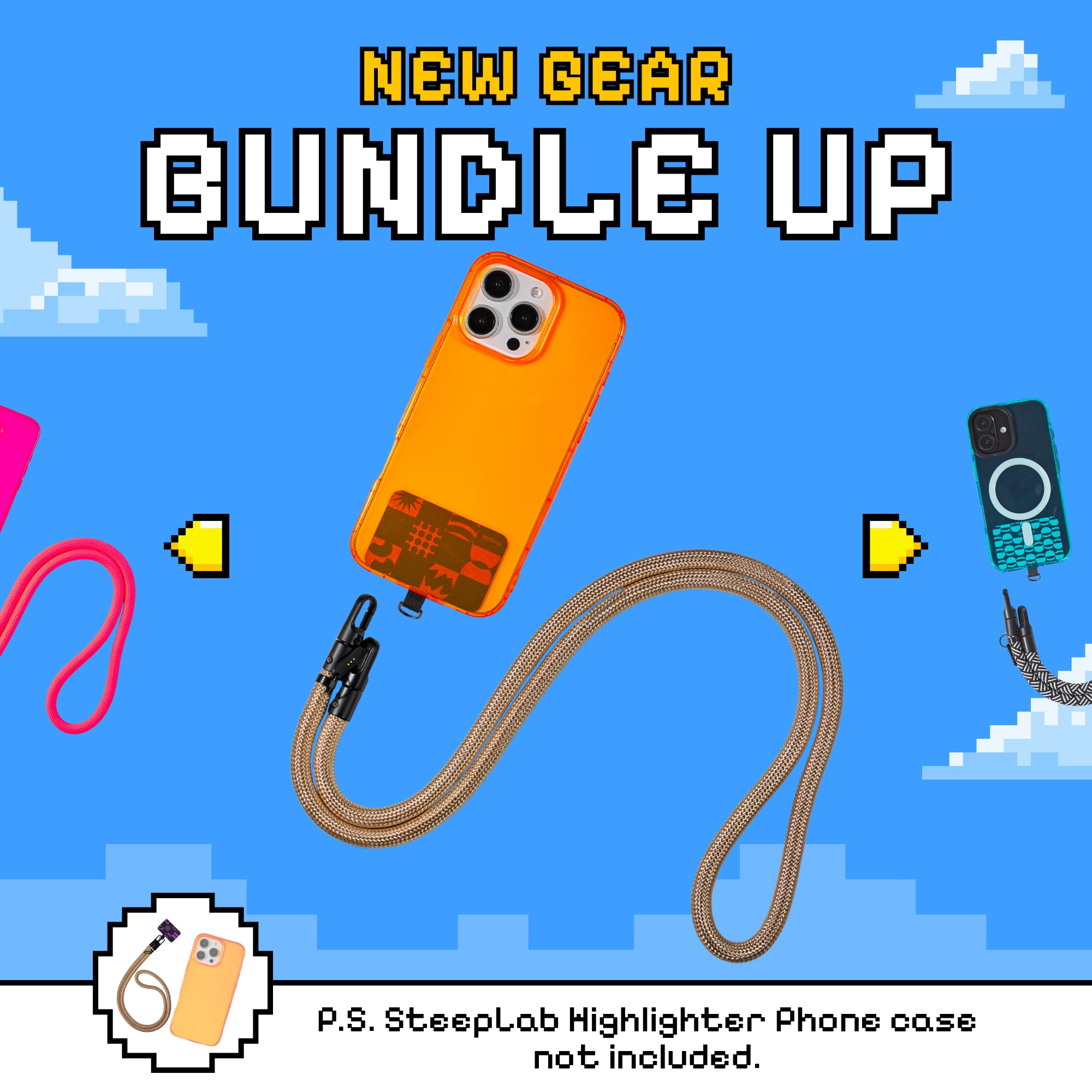 Freehand GoKit - Crossbody Phone Carry Bundle - Golden Hour