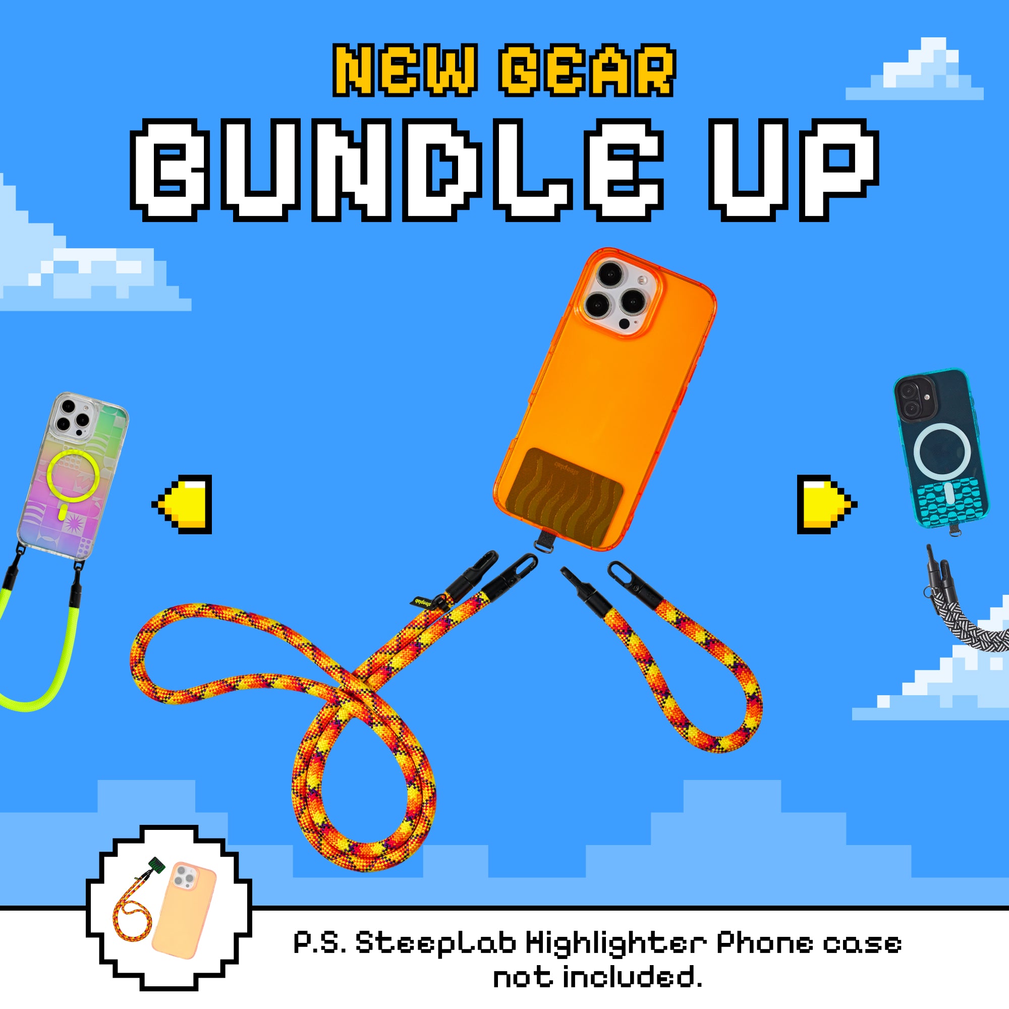 Freehand GoKit LS - Hands-Free Phone Carry Bundle - Solar Flux
