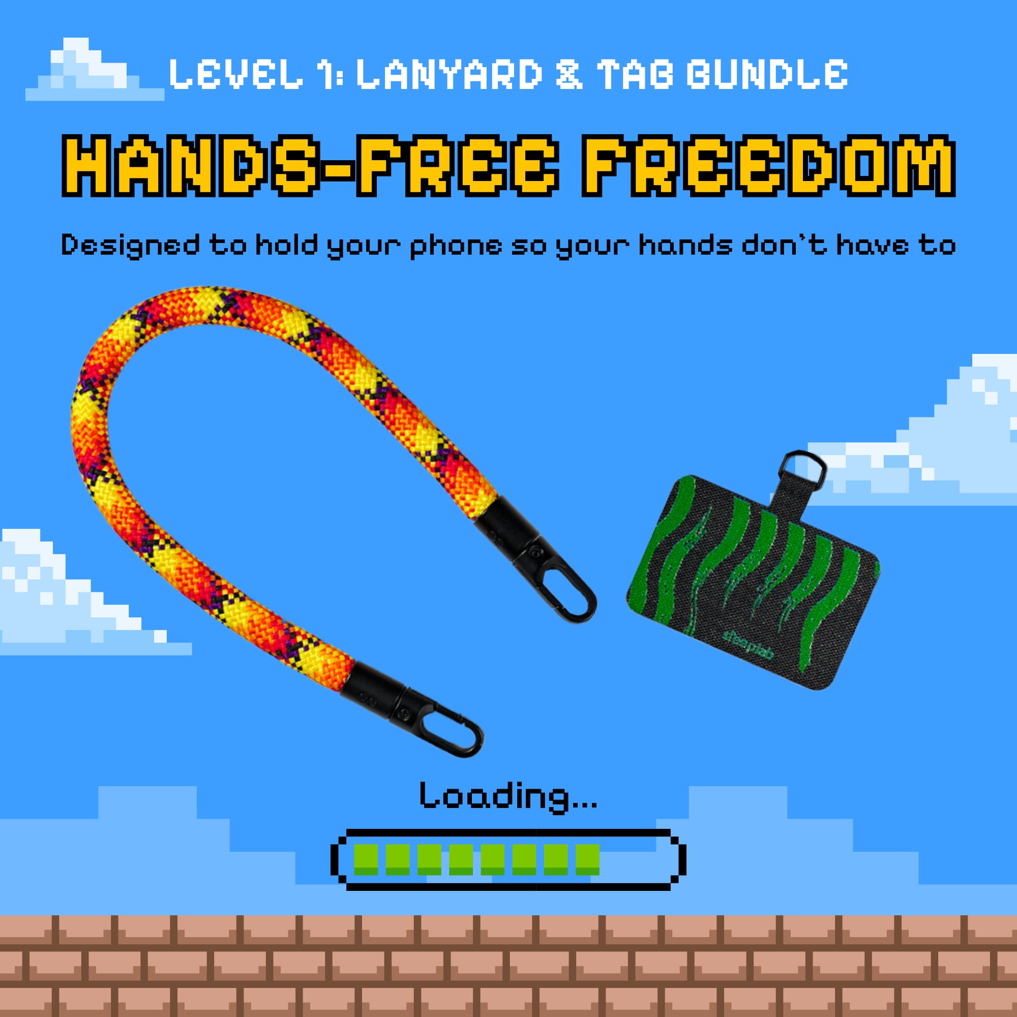 Freehand Baby GoKit - Wrist Phone Carry Bundle - Solar Flux