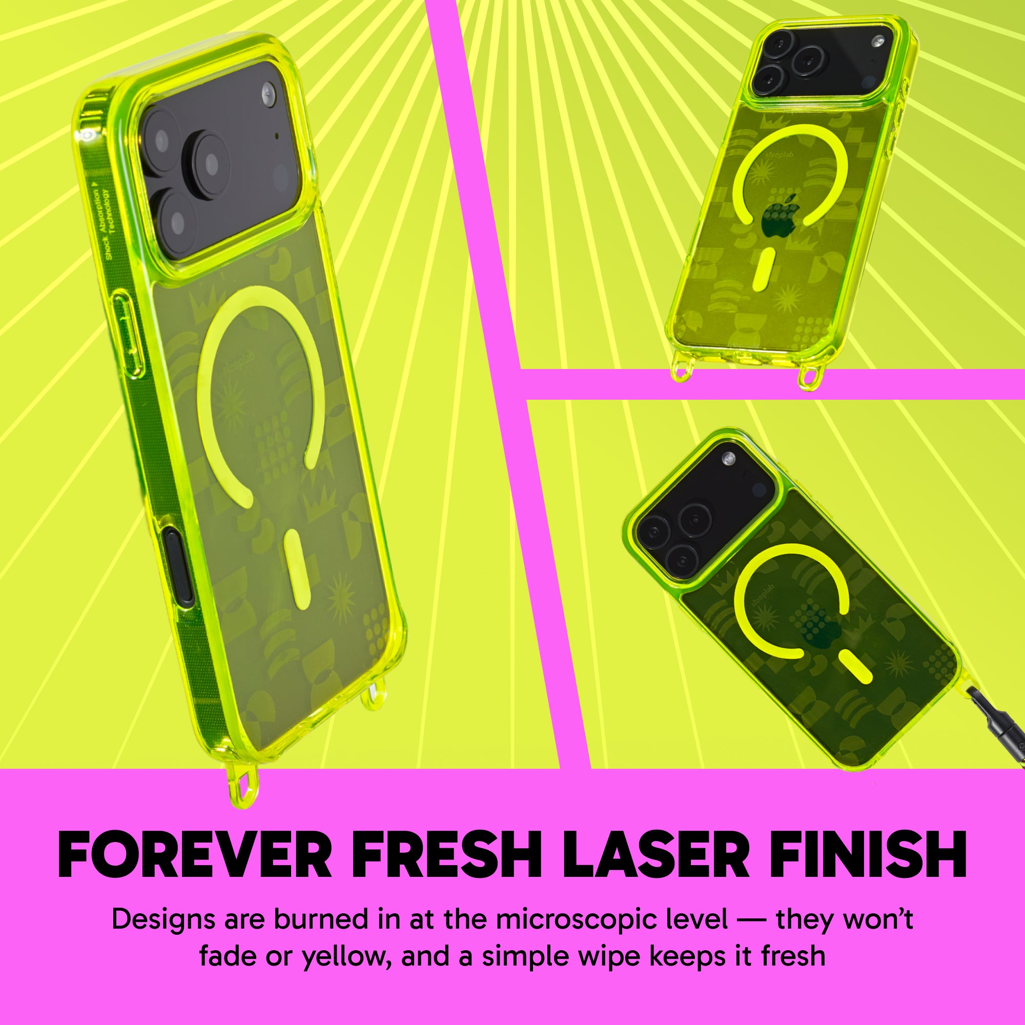 Freehand Playground Case -  MagSafe & Shockproof Protection w EZ Hook