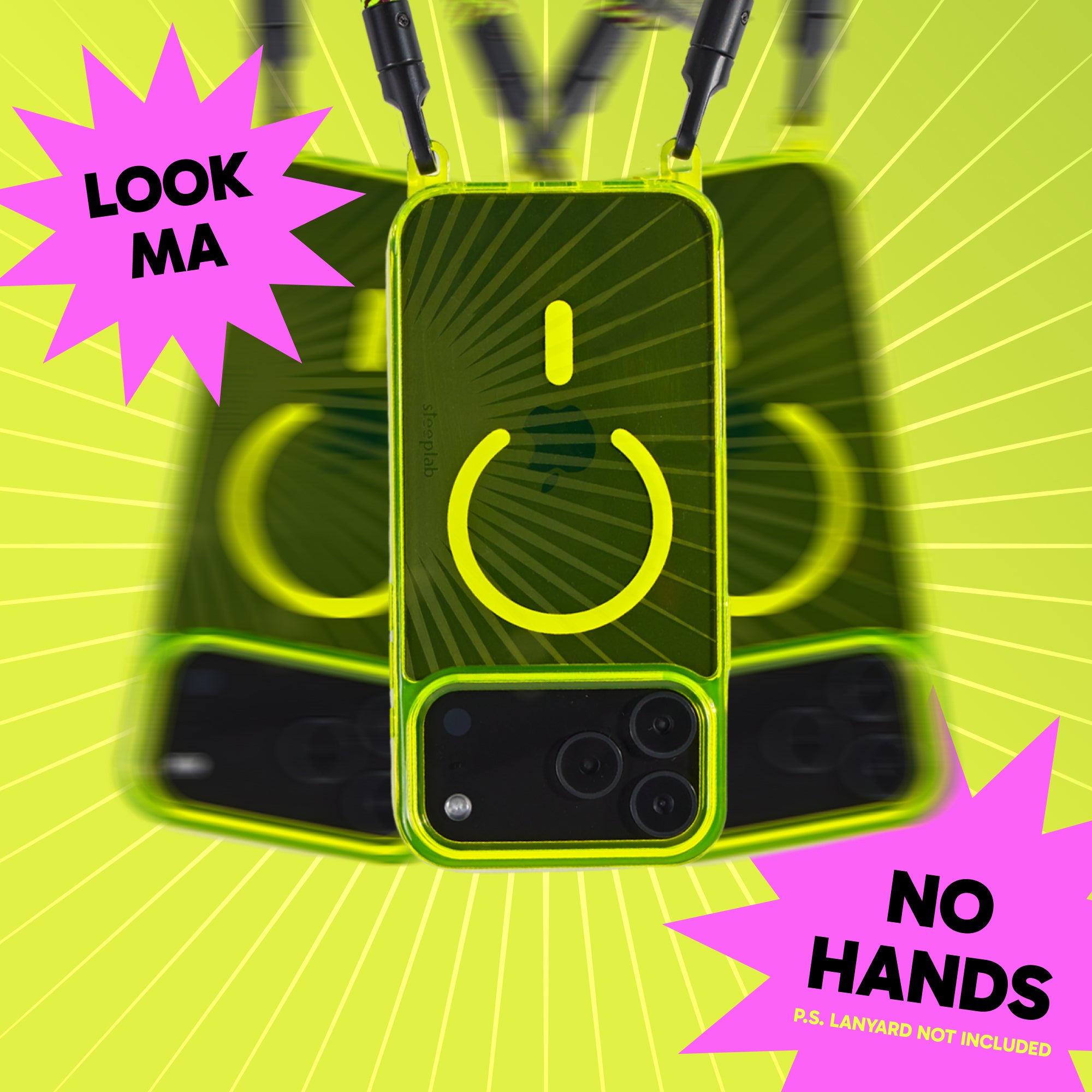 Freehand Radiant Case for iPhone -  MagSafe & Shockproof Protection w EZ Hook