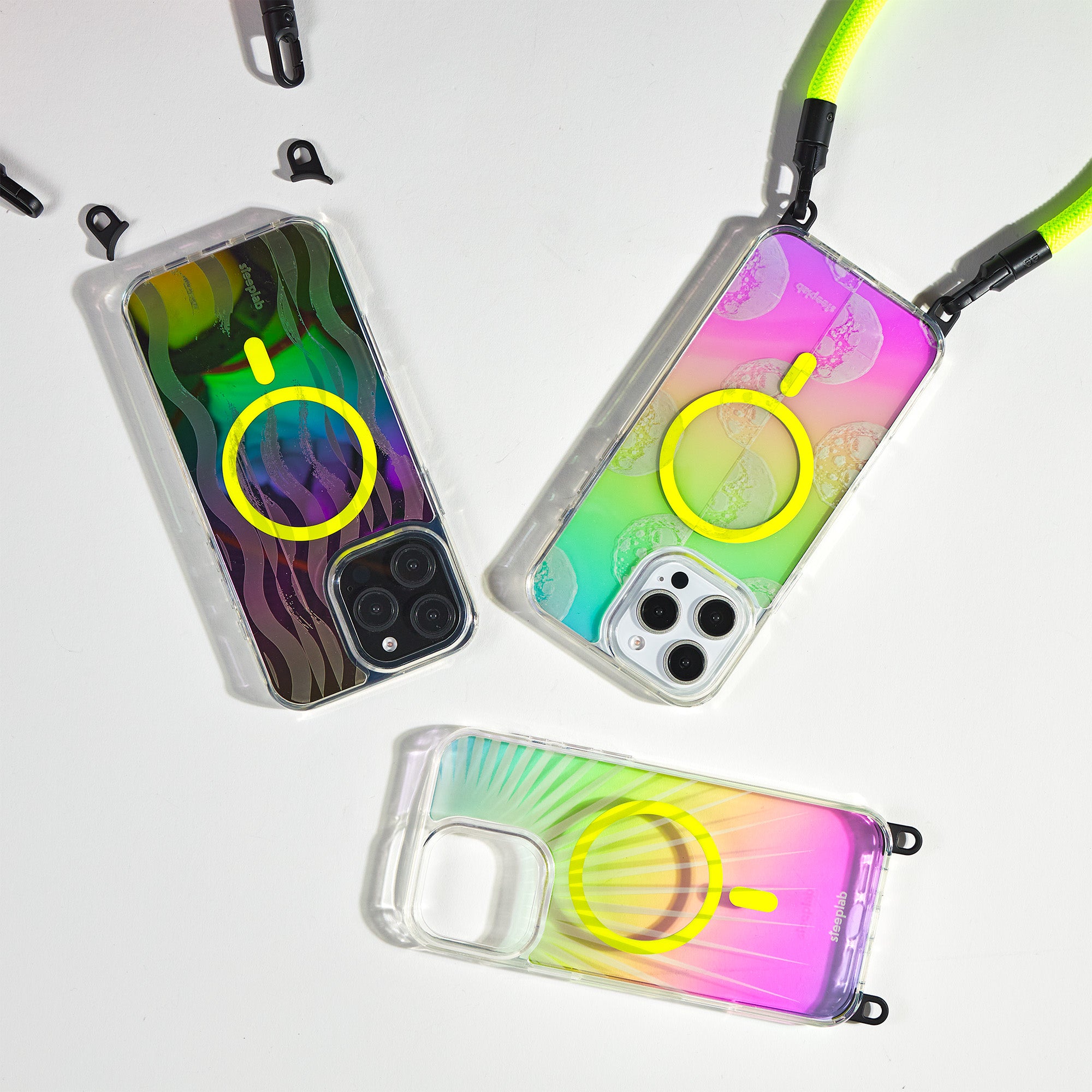 Freehand Too Bright Case for iPhone -  MagSafe & Shockproof Protection w EZ Hook