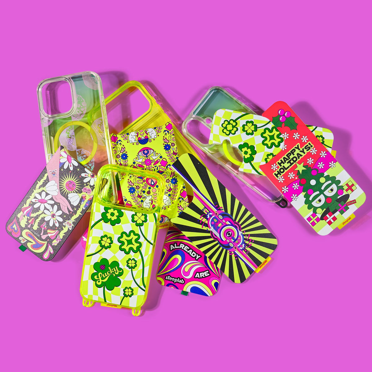Freehand cases and interchangeable Canvas Cover designs